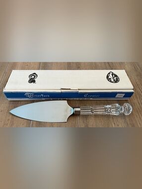 Waterford Crystal Lismore Pie/Cake Server Vintage Collectible